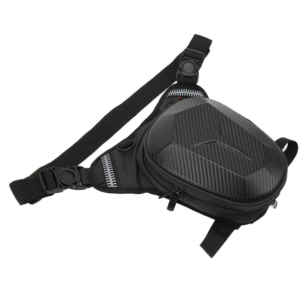 Chiciris Bolsa de Pierna para Motocicleta para Senderismo Al Aire Libre, Vieges, Pesca, Tela Oxford 1680d, Cinturón Ajustable, Cojín Transpirable