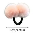 thumbnail image 2 of Set de gomas para el pelo sintéticas. Bonitas gomas elásticas para el pelo para mujeres y niñas. Gomas elásticas suaves para coleta y moño., 2 of 6