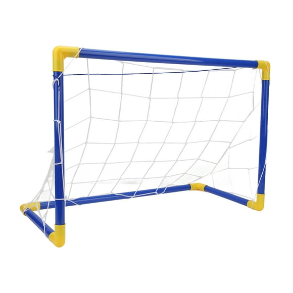 Kids Soccer Goal Set, DIY Disassembly Assembly Plastic Soccer Goal Toy for Indoor