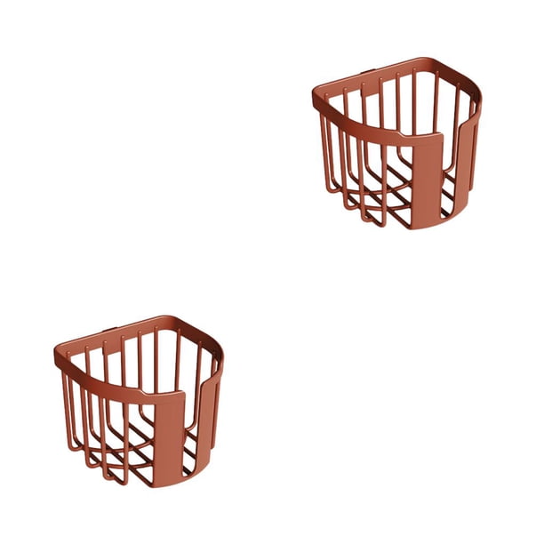 Toystoory Estante de papel higiénico de PP, autoadhesivo sin clavos, caja de pañuelos montada en la pared, casa, baño, cocina, sala de estar, accesorios Type1 NO1 Toystoory CBP187835