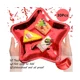 thumbnail image 3 of Platos de papel con forma de estrella de melamina, colores patrióticos ecológicos, 30 piezas, platos desechables duraderos y resistentes al remojo de alta calidad para fiestas, graduaciones, picnics, 3 of 5
