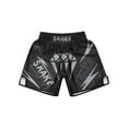 thumbnail image 4 of vastwit Kids Boys Muay Thai Shorts Boxing Kickboxing MMA Training Trunk Satin Fight BJJ Grappling Type N S/150, 4 of 9