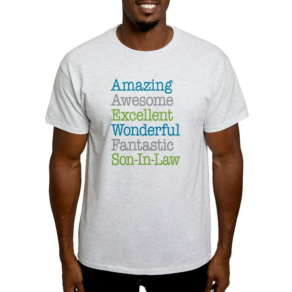 CafePress - Son In Law Amazing Fantastic Light T Shirt - Men's Classic Graphic T-Shirt