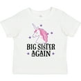 thumbnail image 3 of Inktastic Big Sister Again Unicorn Girls Toddler T-Shirt, 3 of 5