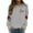 Grey, variant on Siilsaa Sweatshirt Dresses Women Sweatshirts for Women Crewneck Long Sleeve Shirts Tunic Tops for Leggings Fall Fashion Pink,M