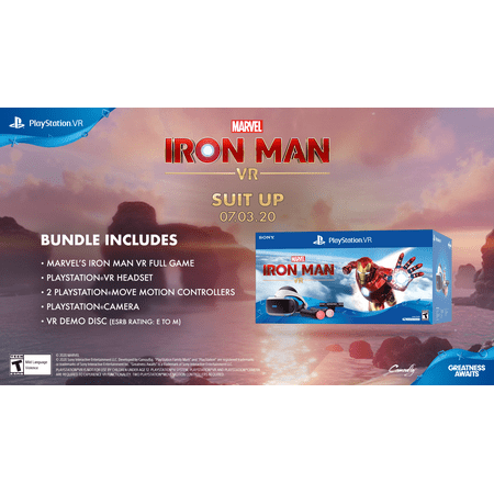 Sony Interactive Entertainment - PlayStation VR Marvel's Iron Man VR Bundle
