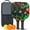 Black-2, variant on Pickleball Paddles Set Of 2, Fiberglass Surface, Vintage Floral Print, 4 Balls & Bag