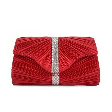 Layers Pleated Clutch - Gunne Sax by Jessica McClintock Emilia Pleated Clutch
