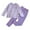Light Purple, variant on Dinosaur Girls Girls Footed Pajamas Size 8 Kid's Autumn Winter Homewear Boys Girls Cartoon Printed Long Sleeve T Shirt Long Pants Pajamas Suits Children's Clothing