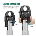 thumbnail image 3 of High Power Hydraulic Mini Battery Powered Pipe Crimping Tool Li-ion Rechargeable Tool Stainless Steel Pipe Crimper ,Durable Material, 3 of 6