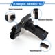 thumbnail image 4 of Sensor de Flujo de Aire Masivo Único Bargains Compatible para Ford F150 para Mustang, Plástico Metal Negro Duradero, 4 of 7