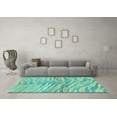 thumbnail image 3 of Ahgly Company Indoor Rectangle Animal Light Blue Modern Area Rugs, 3' x 5', 3 of 4