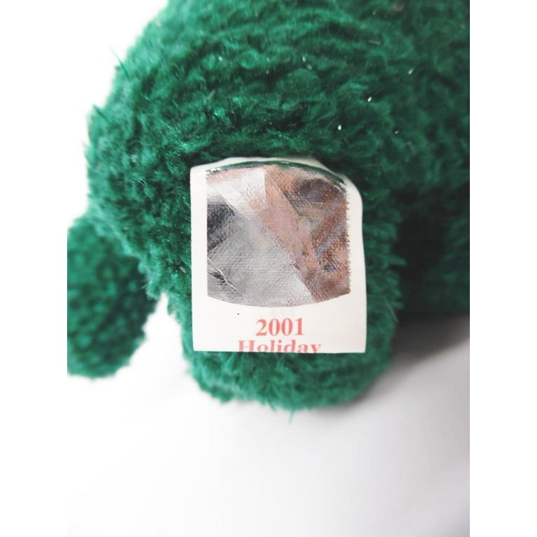 Ty Beanie Baby 2001 Holiday Teddy the Bear Stuffed Animal