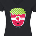thumbnail image 4 of Inktastic Jelly Costume Women's V-Neck T-Shirt, 4 of 5