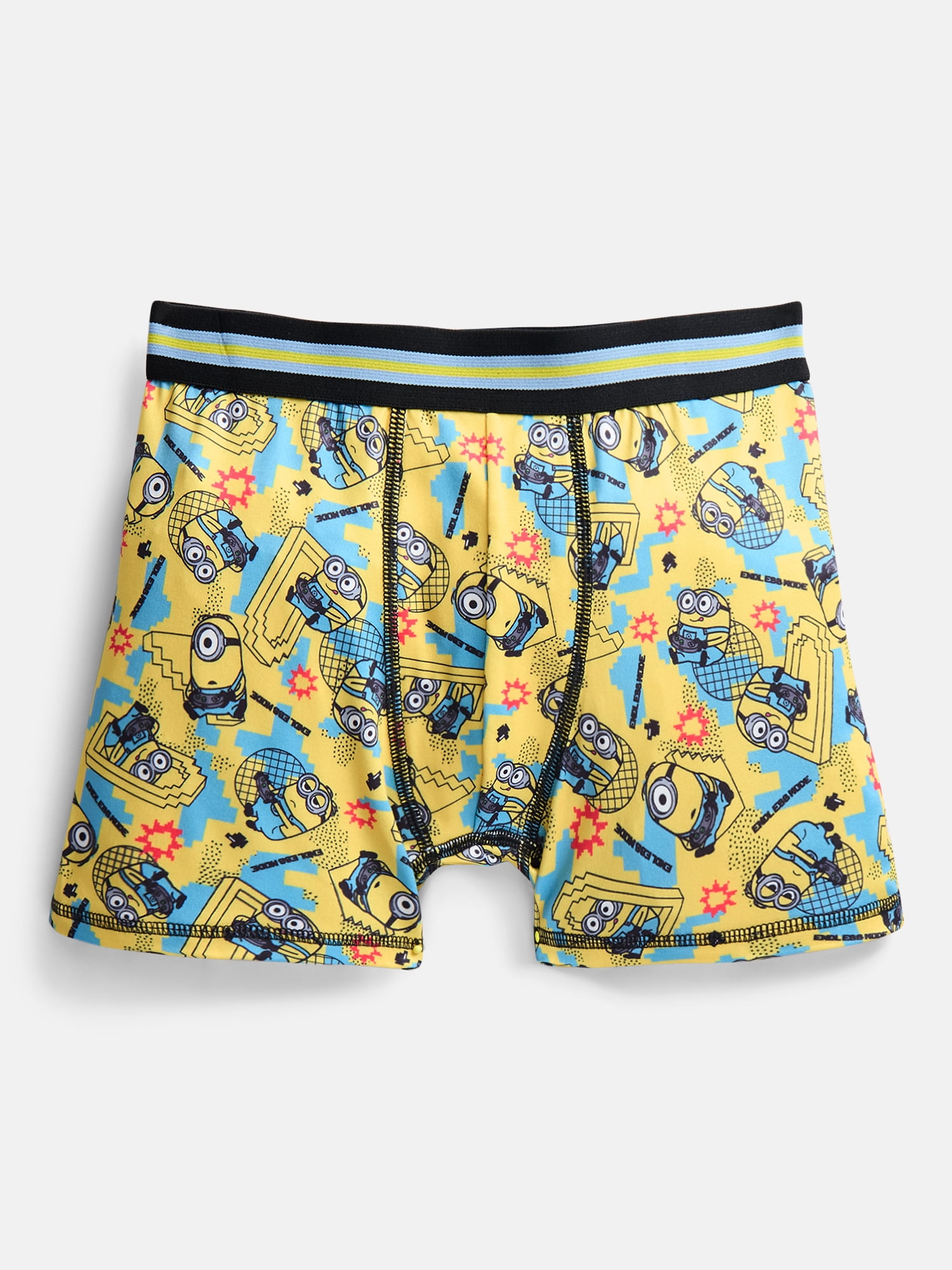 Minions Boys Boxer Brief Underwear, 4-Pack