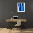 thumbnail image 3 of Prime, Marcus 15x18 White Modern Wood Framed Museum Art Print Titled - Indigo Run, 3 of 4