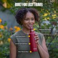 thumbnail image 3 of RTIC 20 oz Ceramic Lined Insulated Journey Water Bottle, Leak-Proof Lid, Black Soft Touch, 3 of 6