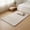 Coffee, variant on Ice Silk Cooling Mat Summer Bed Sheet Washable - Bead Mattress Foldable Soft Breathable Mattress Topper for Double Single Bed, 47x79in Gray