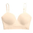 thumbnail image 4 of Bra for Everyday Comfort Seamless Supportive Fixed Cup Undergarment with Gentle Lift Non-Wire High-Coverage Soft Large Fit All-Season Wear, 4 of 4
