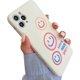 thumbnail image 1 of Funda con bonito patrón de sonrisa compatible con iPhone 14 Pro Max, silicona de ajuste fino [forro de microfibra suave antiarañazos] TPU flexible a prueba de golpes, 1 of 4