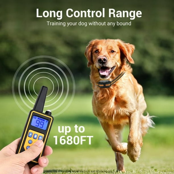 KEINXS Dog Training Collars for 2 Dogs Dog Shock Collar with Remote 880yards 3 Modes Beep Vibration Shock Waterproof LED Light for Training Small Medium Large Dogs Walmart