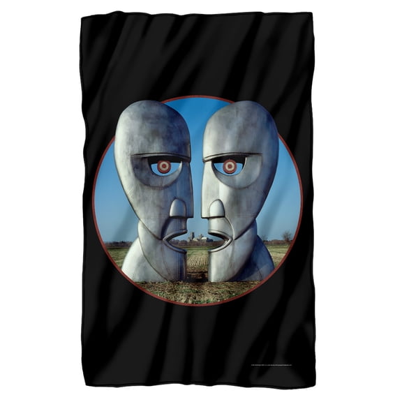 Pink Floyd Blanket, 36"x58", Division Bell Cover, Fleece Blanket