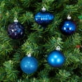 thumbnail image 5 of Every Day is Christmas Ornaments 35ct 70mm Christmas Ornaments, Shatterproof Christmas Tree Ornaments Set, Christmas Balls Decoration (Royal Blue), 5 of 8