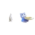thumbnail image 1 of Escultura de pingüino, estatua de animal, bandeja para gato, figura de oso, adorno de resina, artesanía creativa, ideal para dormitorio, sala de estar, 1 of 8