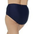 thumbnail image 2 of Raisins Curve Womens Plus Size Calina Solid Costa Bikini Bottom Style-G840061 Swimsuit, 2 of 2