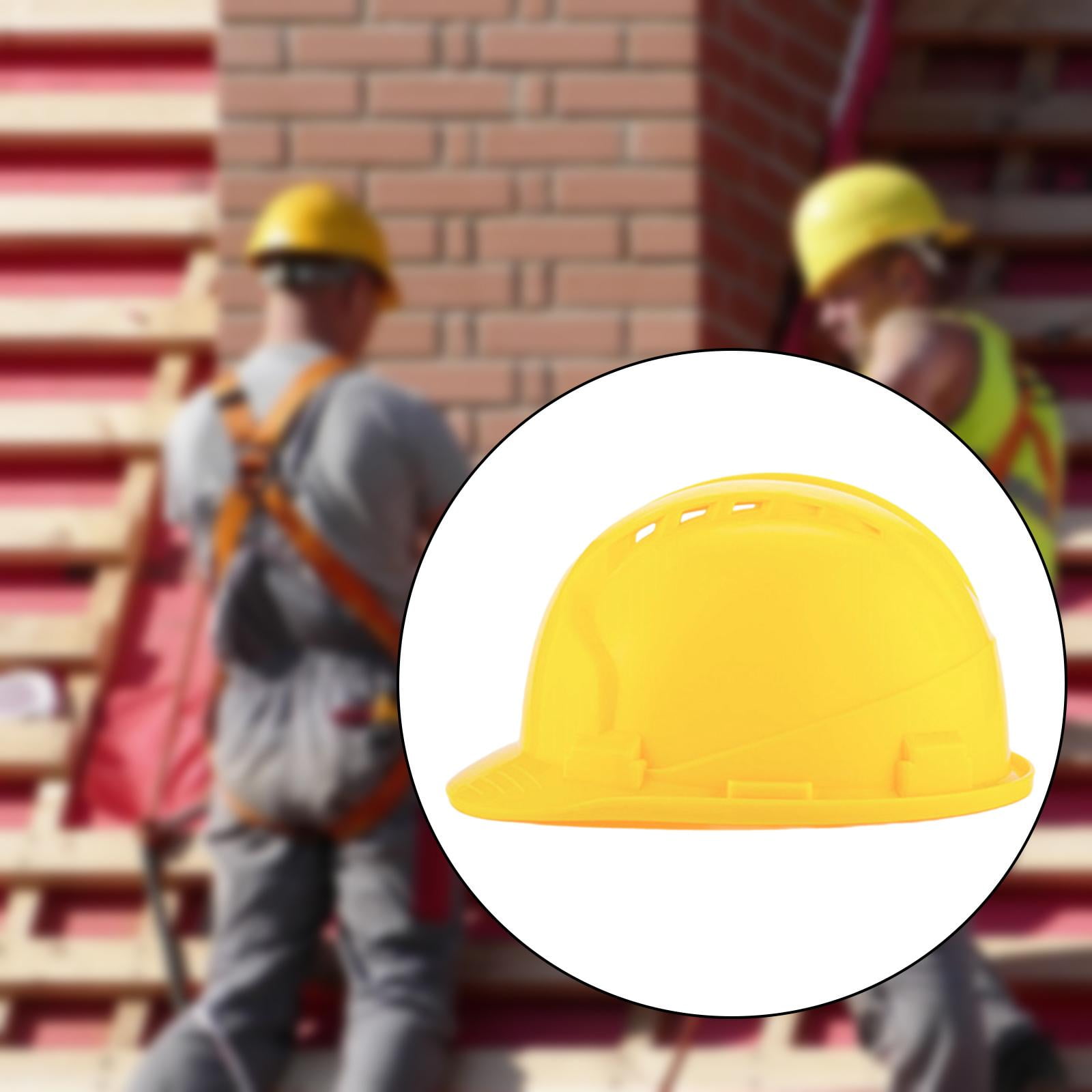 Colaxi Hard Hat Supplies Construction for Building Steeplejack Adults yellow