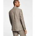 thumbnail image 2 of Alfani Men’s Slim-Fit Stripe Linen Suit Jacket, Light Brown, 38R, 2 of 4