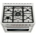 thumbnail image 4 of Cosmo 36 in. Nebula Collection 3.8 cu. ft. Gas Range, 5 Burners, Rapid Convection Oven, Cast Iron Grates in Stainless Steel, 4 of 13
