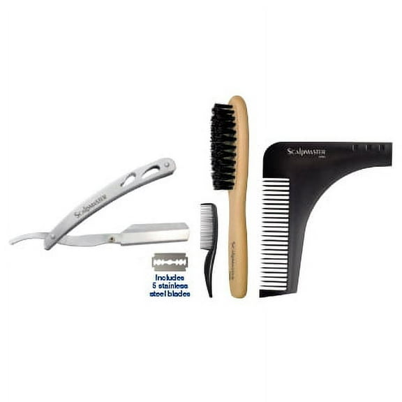 SCALPMASTER 4 PC. GROOMING KIT EA
