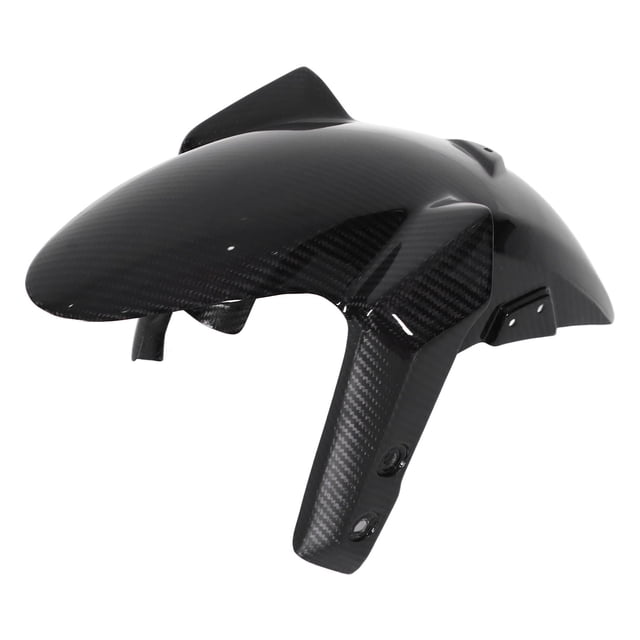 Cubierta de neumático con protección contra arena, guardabarros delantero de fibra de carbono para motocicleta, diseño de vanguardia