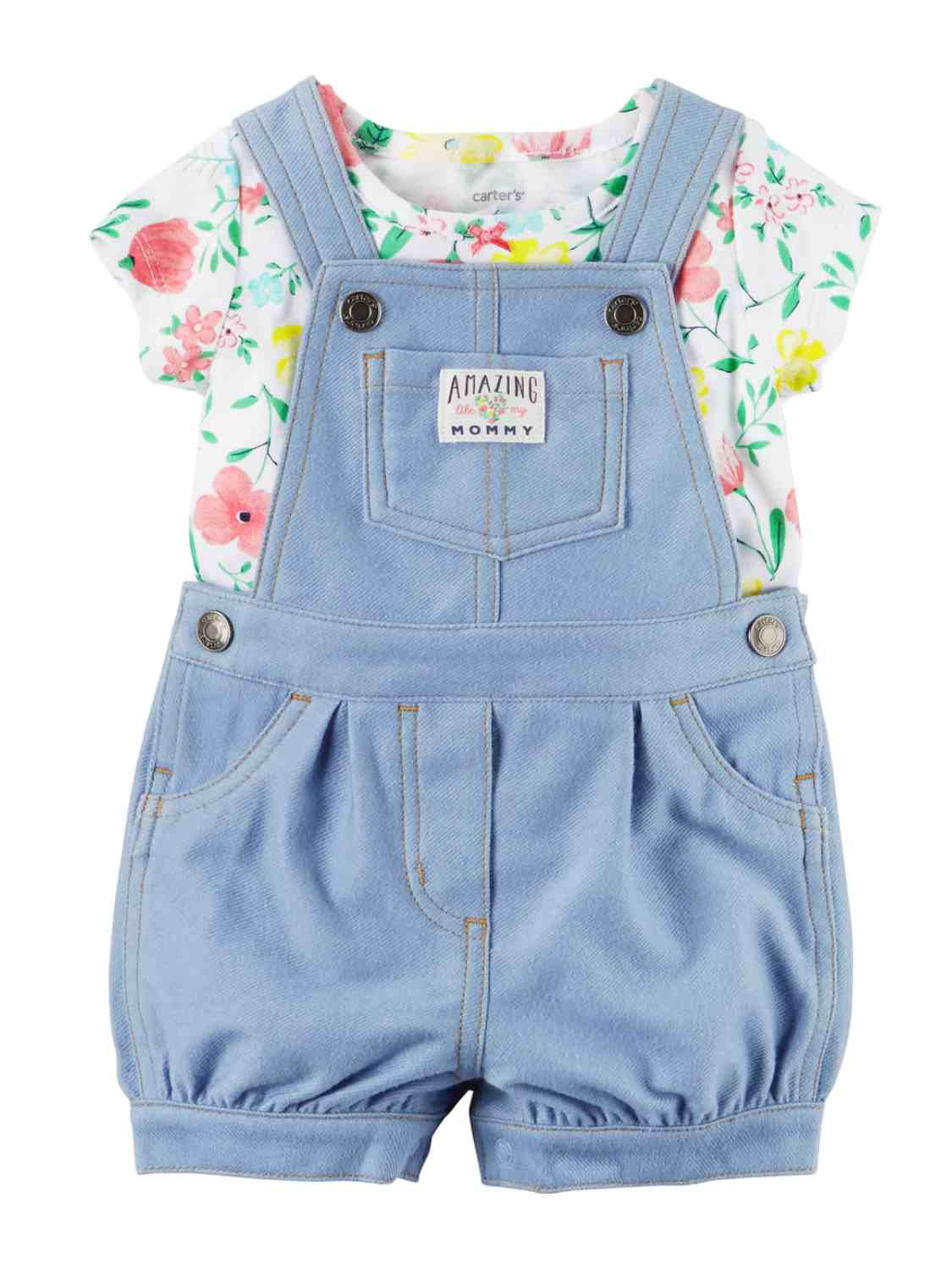carters baby girl overalls