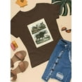 thumbnail image 3 of Deer And Moose T-Shirt Women -Sydenham Edwards Designs, Female 3X-Large, 3 of 4