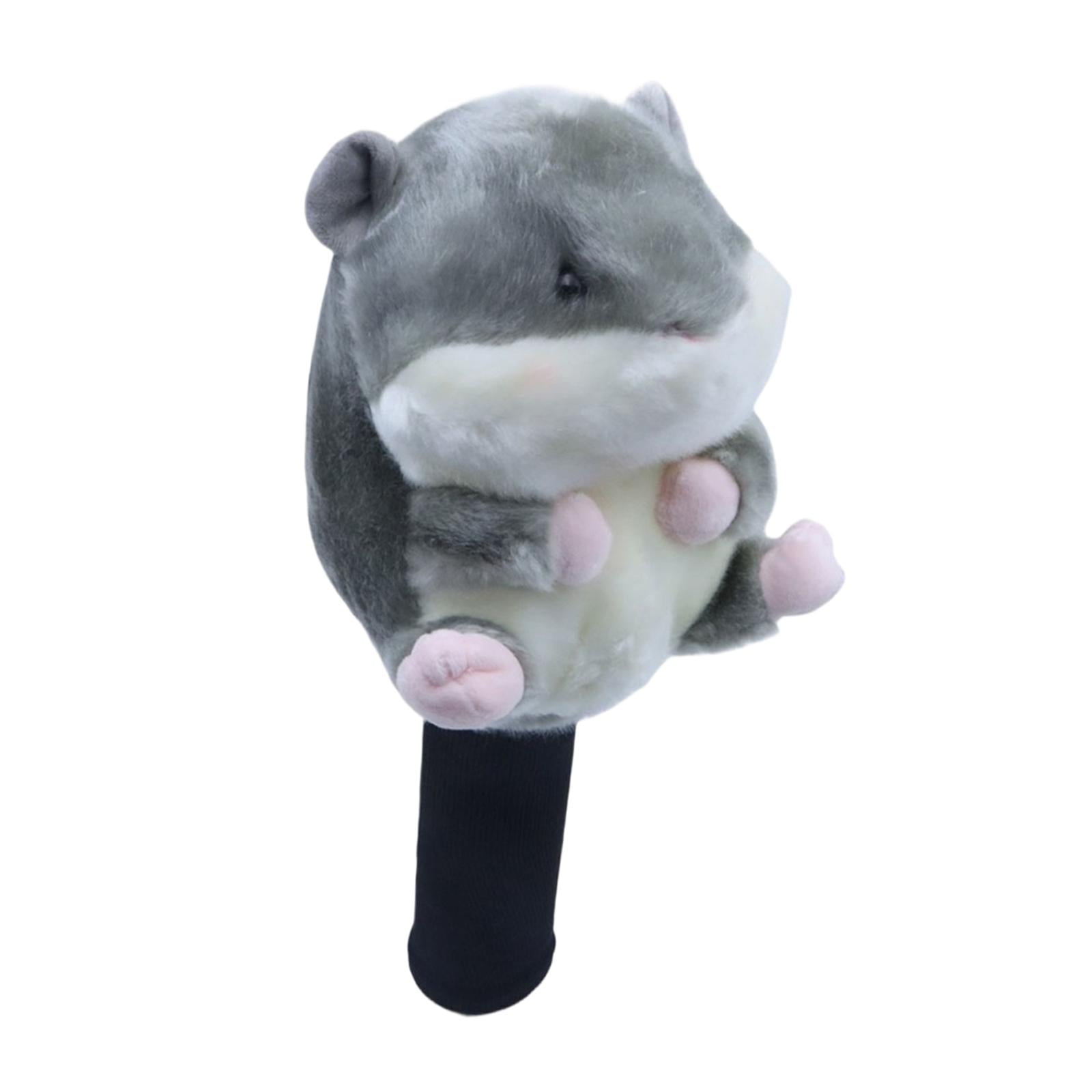 funtasica Golf Club Head Cover Animal Golf Club Headcover Adorable Funny Golf Head Cover Anti Scratch Protection Sleeve for Golfer Present Suitable for Tr Driver Hamster