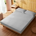 thumbnail image 4 of Dvruxg Full Size Fitted Sheet, Soft Deep Pocket Sheet, Wrinkle, Fade, and Stain Resistant, Single Piece, Polyester Fiber, Comfortable and Easy Care,70×78In, 4 of 5