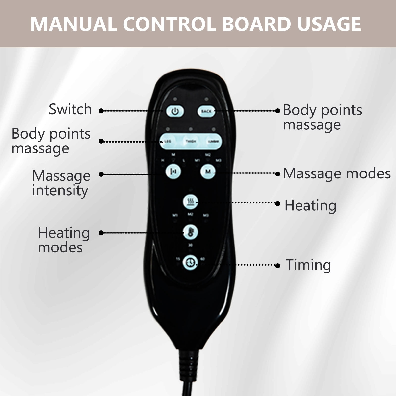 MAYEERTY Chenille Power Lift Recliner Chair for Elderly, Single Motor Electric Lift Chair with 8-Point Massage & Lumbar Heat, USB Charging Port, for Living Room Bedroom