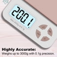 thumbnail image 3 of AGCAN Digital Food Scale Grams and Ounces, 22lb Digital Kitchen Scale with 6 Units and Tare Function, 0.1g Precise Graduation, Stainless Steel Food Scale for Baking, Cooking, Dieting and Meal Prep, 3 of 8