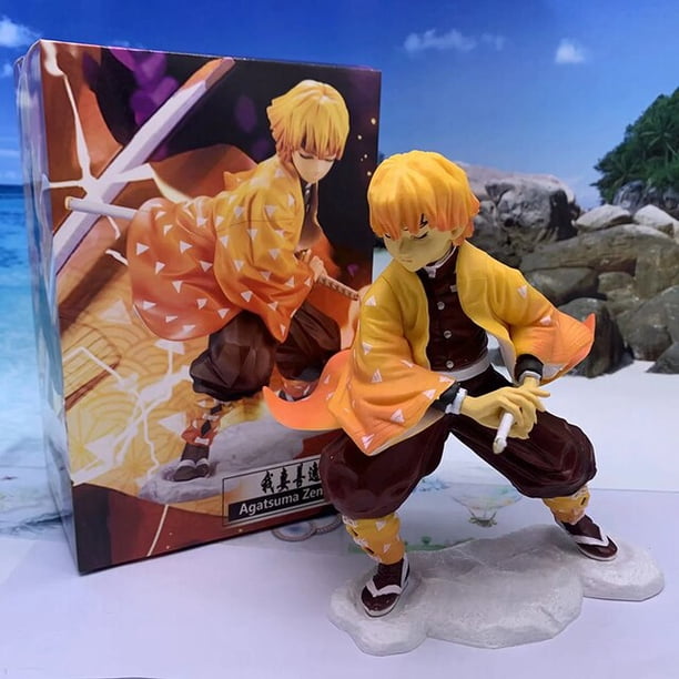 Figura DE ACCIÓN DE Kimetsu No Yaiba, modelo de Anime de GK Kochou Shinobu, Demon Slayer, Kochou Shinobu, Kanroji Mitsuri, 36cm Gong Bohan LED