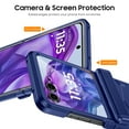thumbnail image 5 of Oupeigar for Motorola Razr 50 Ultra/Razr 60 Pro Armor Phone Case,with Hinge Cover,Built-in Screen Protector,Wireless Charging Shockproof Case-Blue, 5 of 10