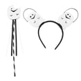 thumbnail image 1 of 1 juego de accesorios para disfraz de Halloween, juego de diadema, varita, accesorios para disfraz de Halloween, 1 of 8