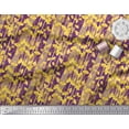 thumbnail image 2 of Soimoi Poly Georgette Tissu Stripe & Buttercup Tissu Imprimé Floral 1 Yard 52 Inch Wide, 2 of 3