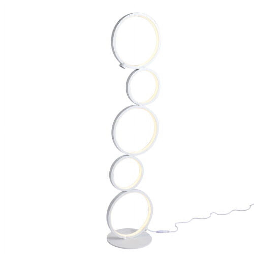 35.5'' Modern LED Dimmable Floor Lamp Standing Reading Light for Living Room 24W