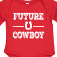 thumbnail image 4 of Inktastic Future Cowboy Boys Rodeo Boys Long Sleeve Baby Bodysuit, 4 of 5