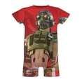 thumbnail image 4 of Apex Legends Octane Baby Romper Short Sleeve Bodysuits Soft Rompers Summer Clothes One-Piece Jumpsuits Outfits 12-18M, 4 of 7