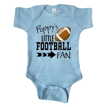 

Inktastic Poppy s Little Football Fan Gift Baby Boy or Baby Girl Bodysuit