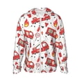 thumbnail image 1 of KLL Imprimé Camion de Pompiers Hommes Femmes UPF 50+ Protection Solaire Veste à Capuche Manches Longues Pêche Randonnée Performance Chemise-Moyen, 1 of 7