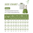 thumbnail image 6 of Happy Cherry Toddler Formal Suit Baby Boy Wedding Clothes Newborn Gentleman Outfit Infant Wear Clothes Summer Shirt Bowtie Suspender Set 6-7 T, 6 of 7